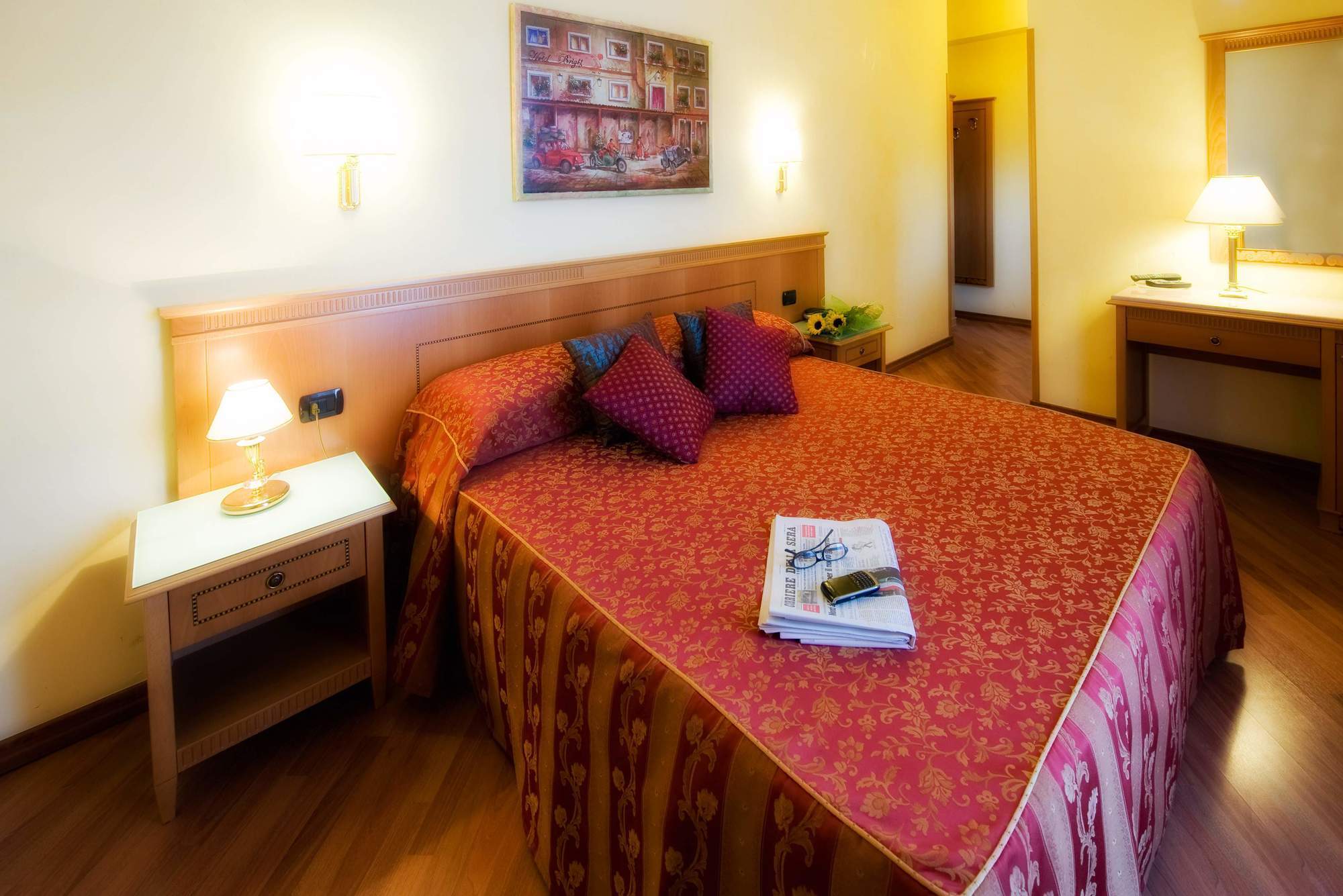 Hotel Bright ローマ エクステリア 写真